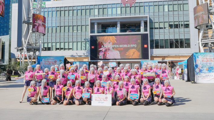 The Seven Deadly Sins: Origin promoted launch with ‘50 Elizabeths in L.A.’ event