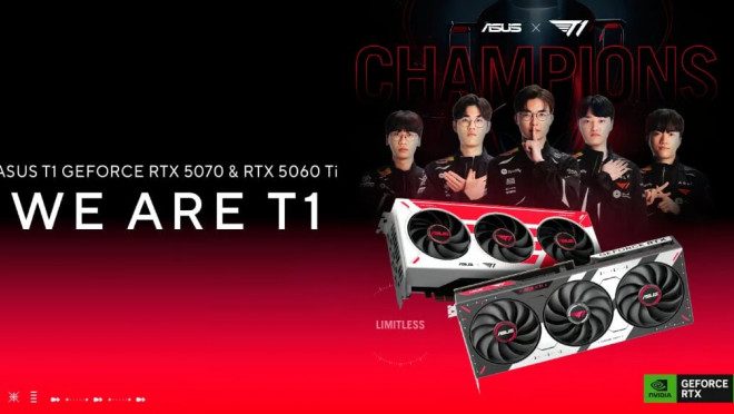 Graphics Cards That Embody T1! ASUS Unveils Limited Edition T1 Graphics Cards