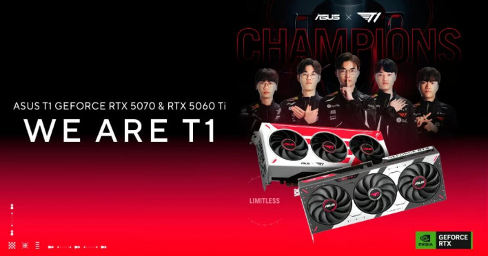 Graphics Cards That Embody T1! ASUS Unveils Limited Edition T1 Graphics Cards